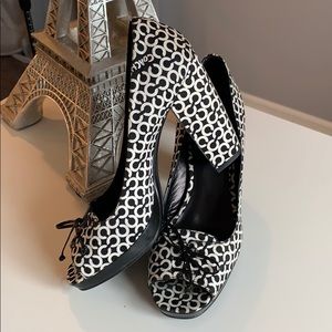 Coach Corey Platform heels